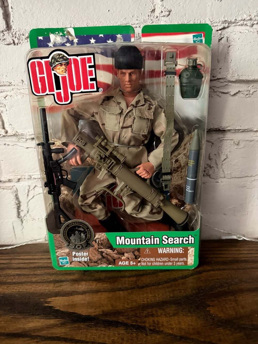 Hasbro G.I. Joe S.O.F. Strategic Operations Forces Mountain Search Action Figure